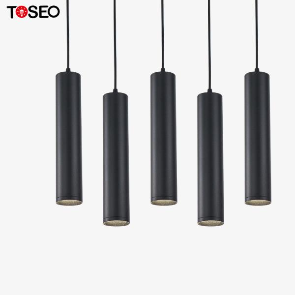 Buy cheap Black Cylinder LED Pendant Downlight Surface Mounted For Hotel / Restaurant from wholesalers