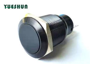 Wholesale Aluminum Anti Vandal Push Button Switch , 19mm IP67 Push Button Switch from china suppliers