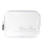 Plain Transparent Travel Wash Bag Premium PVC Made For Men / Women