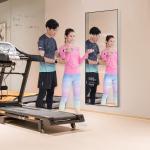 Floor Stand Digital Signage Touch Display , Smart Touch Screen Mirror Display