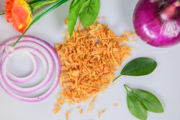 Buy cheap Yellowish 30*30mm Delicious Crispy Fried Onion from wholesalers