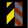 Buy cheap High Visibility Conspicuity Marking Tape Truck Rear Marker Plates from wholesalers