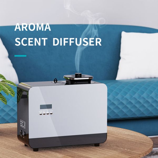 Essential Oils Compatible Aroma Diffuser Machines for Aromatherapy in 3000 Cubic Meters Of Coverage