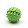 Buy cheap Green Cleaning 7cm Rubber Dog Ball Pet Dog Treat Chew Toys With No Teeth from wholesalers