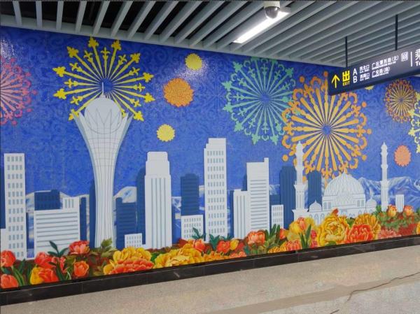 Buy cheap 12m Length Stainless Steel Wall Sculpture , Contemporary Relief Sculpture from wholesalers