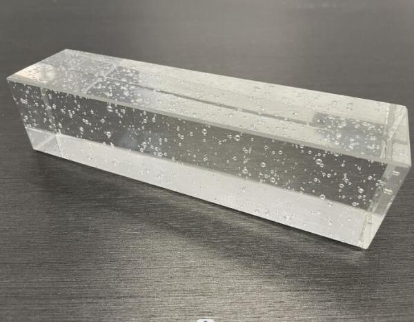 Buy cheap Exterior Decorative Glass Bricks Walls External Transparent Lustrous Fused from wholesalers