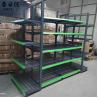 Buy cheap Steel Metal Grid Display Rack For Supermarket Shop Exhibit Net Mesh Shelf from wholesalers