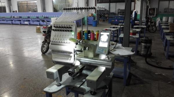 Buy cheap Touch Screen One Head 9 Needle Embroidery Machine For Home Business from wholesalers