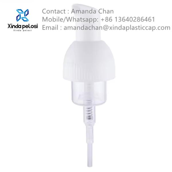 Buy cheap Plastic Foam Pump Hand Sanitizer Cosmetic Press Foam Pump For Dispenser Bottle from wholesalers
