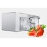Buy cheap 42KG/M3 Seafood Cold And Freezer Rooms 1.0mm 1.5mm Steel Fruit Cold Storage Room from wholesalers