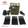 Buy cheap 5G 4G 3G 2G Mobile Phone Signal Jammer 24 Antennas Full Bands With DIP Switch from wholesalers