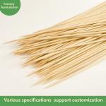 Nature Bamboo Flower Sticks For Garden Arrangement Dyeing Bamboo Stick Flower