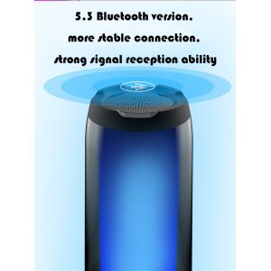 Buy cheap Stereo RGB Wireless Portable Bluetooth Speakers With 1500mA Battery from wholesalers