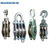 Buy cheap Iron Wire Rope Pulley Tackle Wheel Hoisting Block Customization from wholesalers