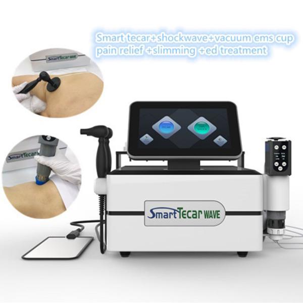 Buy cheap Physical Therapy 3in1 EMS Shockwave Machine Tecar Deep Heating Remove Body Pain from wholesalers