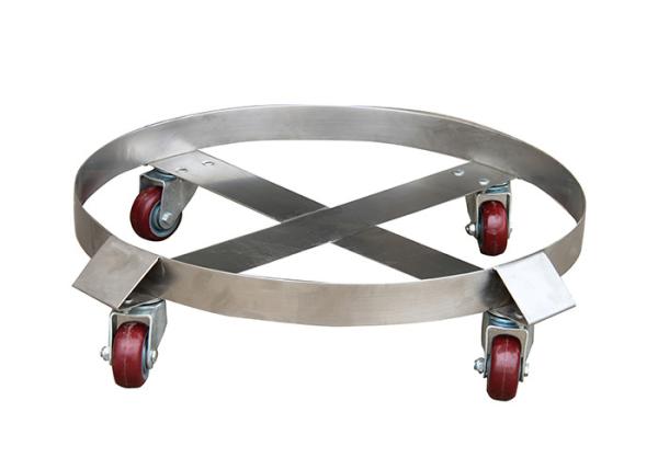 Buy cheap SD55D Drum Dolly high–polished bright zinc finish for corrosion resistance from wholesalers