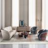 Buy cheap Lacquer Luxury Leather Living Room Sets from wholesalers
