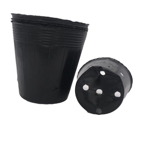 Buy cheap Hydroponic 12cm PS Plastic Nursery Pot 4L Light Weight Sweet Potato Plant Pot from wholesalers