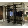 Buy cheap Easy To Clean Glass Bedroom Wardrobes Modern Wardrobe Closet Exquisite Design from wholesalers