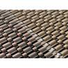 Buy cheap Antique Brass SS304 Decorative Lock Crimp Woven Wire For Elevator Wall from wholesalers