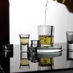 Free Samples Luxury 30ml 40ml 70ml Clear Mini Sublimation Shot Glass Tequila