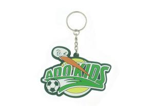 China Rubber Keychains Custom For Advertising , Custom pvc Keychains 3D Design on sale