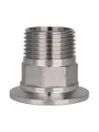 Equal Stainless Steel 304 Male Thread Hex Ferrule Pipe Fittings Hex Adaptor