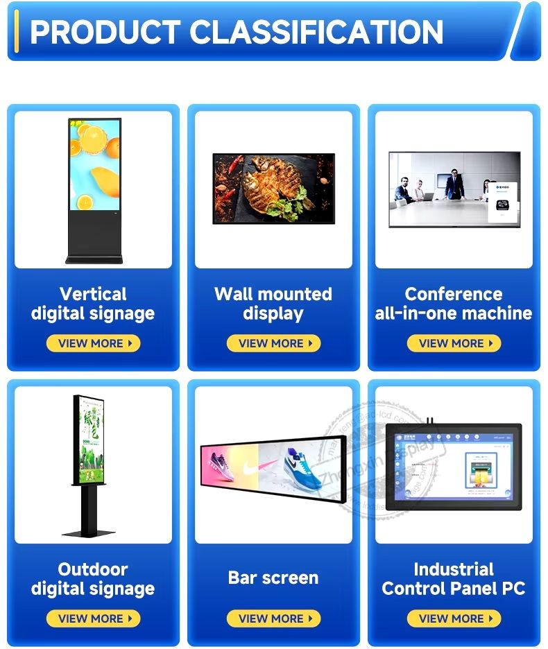 Outdoor Advertising 50 Inch Digital Signage with High Brightness and IP65 Rating