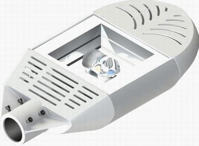 China 50W LED street lamp without glare LED lens and lamp holder, tail,