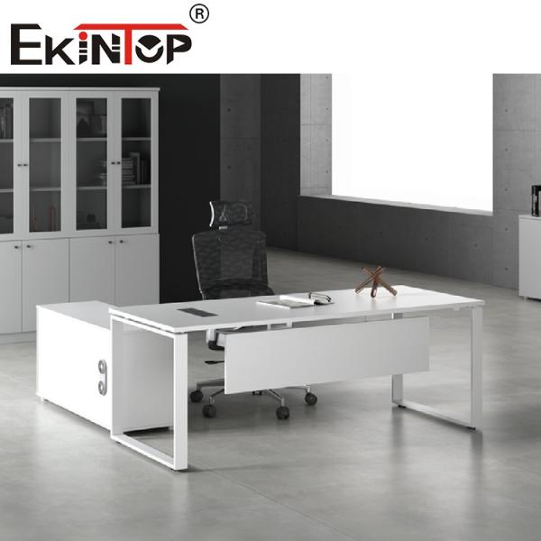 Buy cheap Luxury Office Furniture Desk Modern Wood L Shaped Executive Office Table from wholesalers