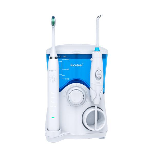 Buy cheap IPX4 ISO9001 2 In 1 Toothbrush And Water Flosser Sonic Toothbrush With Flosser from wholesalers
