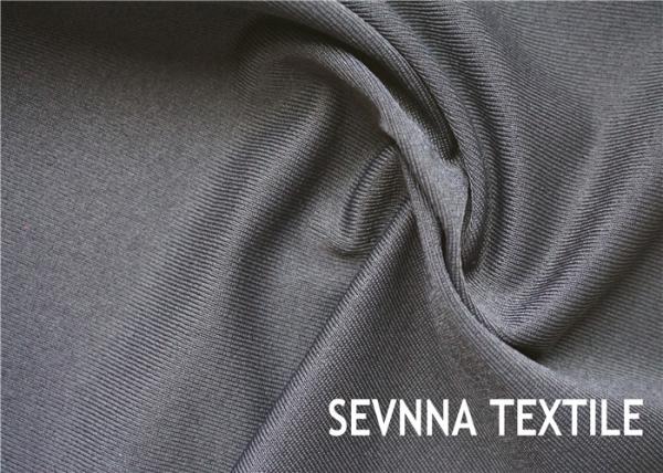 Buy cheap Black Lycra Eco Friendly Swimwear Fabric Two Way Stretch Sun Tan Ray Through from wholesalers