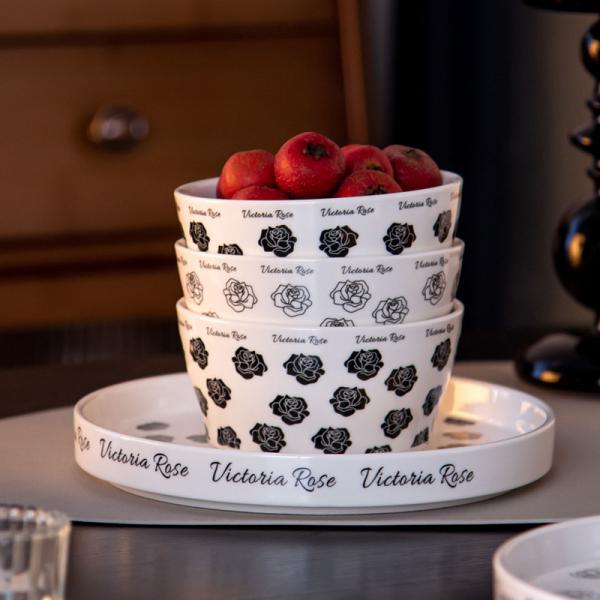 Under Glazed Technique Porcelain Dinnerware Set Ramadan Gift Tableware For 1