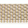 Buy cheap Partitions Woven Copper Stainless Steel Crimped Wire Mesh 4×8m For Furniture from wholesalers
