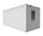 Weather Resistant Flat Pack Container House Customized With Q235 / Q345 Light