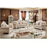 Buy cheap French Living Room Furniture Neo-classical Wooden 1 2 3 Sofa Set Designs from wholesalers