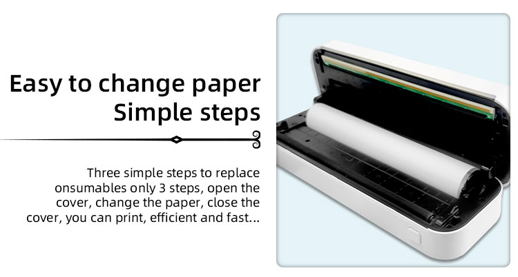 A4 Bluetooth Usb Wireless Thermal Mini Printer Portable A4 Mini Thermal Photo Printer