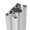 Buy cheap Custom Silver Black V Slot 20X20 100mm-1500mm Aluminum Profile Extrusion Parts from wholesalers