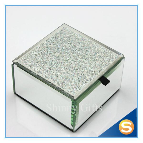 Buy cheap Mirror Jewelry Box Wedding Favor Gift from wholesalers