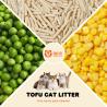 Buy cheap Super Absorbent Bulk Tofu Cat Litter Sand Flushable Dust Free Natural Cat Litter from wholesalers