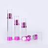 Buy cheap Pink Transparent Plastic Plating Lotion Airless Vacuum Pump Bottle from wholesalers