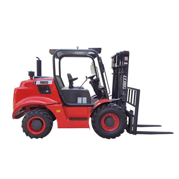 Buy cheap LTMG all terrain forklift truck 3.5ton forklift 2WD 4WD diesel powered forklift rough terrain forklift from wholesalers