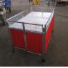 Buy cheap Movable Supermarket Accessories Promotion Table Stand With Wheels For Retail Store from wholesalers