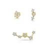 Buy cheap OEM Constella Stud Earrings 925 18k White Gold Stud Earrings from wholesalers