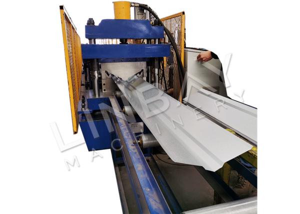 Buy cheap Ridge Cap Roofing Roll Forming Machine Color Steel Galvanized Steel from wholesalers