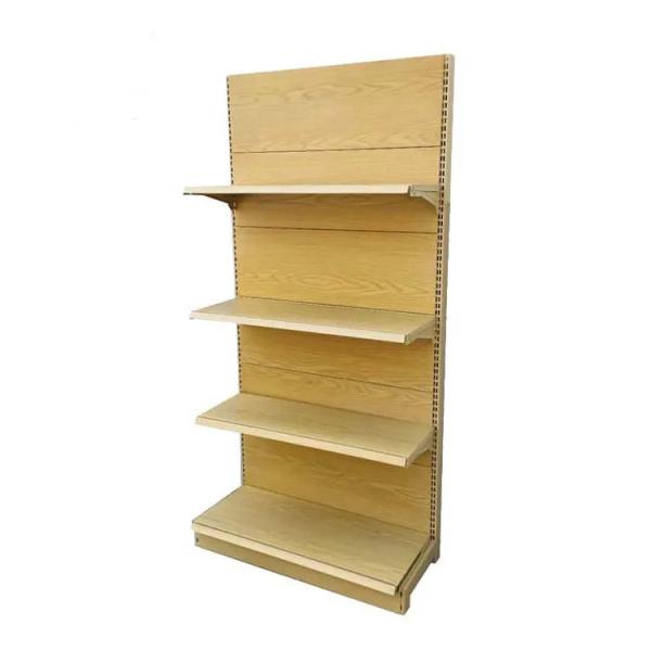 Buy cheap Xingye Factory Custom Size wood grain color room shop shelves gondole et presentoird supermarket shelves from wholesalers