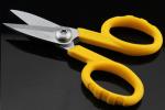 Lightweight Fiber Optic Miller Kevlar Shears With Ergonomic Molded Handles
