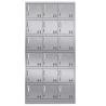 Buy cheap Student Closet 18 Door Locker , Stainless Steel Indoor Outdoor Medicine Display Cabinet from wholesalers