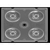 Buy cheap 120 Degree SMD LED Lens Symmetrical Design No Any Mercury For Bollard Light 3535 from wholesalers