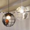Buy cheap Globe Earth Modern Cage Pendant Light / Contemporary Pendant Lamp Bronze Finished from wholesalers